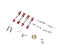 Chrees RC Car Shock Absorbers 25mm Adjustable Tension (Red)
