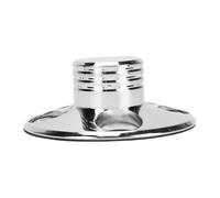 Chrees Record Weight Stabilizer for LP Turntables (Silver) | Vibration reduction, enhanced sound clarity, quality aluminum design, fits various players