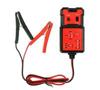 Chrees Relay Tester, Automotive Relay Testing Tool with LED Indicators for 12V Car, Black and Red Plastic and Metal (PhotoColor)