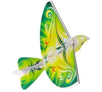 Chrees Remote Control Flying Bird, Luminous Bird Toy with LED Light for Kids (Green)
