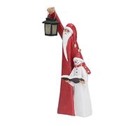 Chrees Resin Father Christmas Snowman Crafts 22.5cm