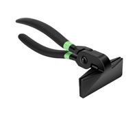 Chrees Sheet Metal Bender Pliers 8 Inch 90 Degree Bending Tool | High Carbon Steel Hand Seamer, 3 Inch Jaw for HVAC Roofing Repair, Compact Locking Hinge, Anti Slip Handle, Portable Kit
