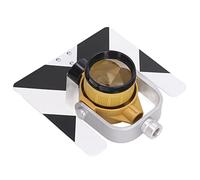 Chrees Surveying Prism High Precision 64mm Diameter Single Tilt Prism for Total Station