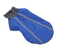 Chrees Thick Warm Reflective Pet Jacket with Adjustable Straps, Plaid Dog Clothes for Outdoor Play, Pocket and Traction Hole for Treats and Leash, (XXL)