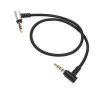 Chrees TRS to TRRS Adapter 35cm Gold Plated Cable | copper, 3.5mm, Compatible with Videomic Pro+, smartphones