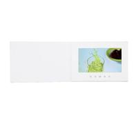 Chrees Video Greeting Card, 10 Inch LCD Color Display Electronic Video Brochure Supports 720P, with 2 Packs of Stickers for Weddings Business Promotion Corporate Events