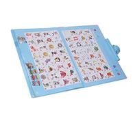 Chrees Voice Reading Book Study Toy, Educational Electronic Learning Toy for Kids with 35 Pages Chinese English Language Wall Chart, Develop Memory Hearing Sensory Skills