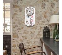 Chrees Wall Clock with European Style Pattern, 30 Cm