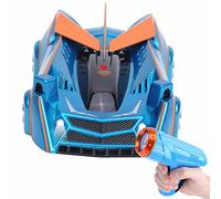 Chrees Wall Racing Car, Infrared Remote Control Toy with 4 Wheel Drive for Kids, Gravity Defying Stunt Car for Floors Walls and Ceilings, USB Rechargeable in 3 Colors (Blue)