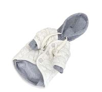 Chrees Warm Winter Clothing for Small Dogs, Comfortable Winter Outfit for Yorkshire Terriers with Unique Design, Practical Opening At the Front (M)