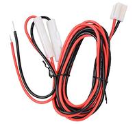 Chrees Wireless Power Cable, Long Service Life Stable Performance Anti Oxidation, with Special Fuse for High Pressure Protection, Fit for Radios