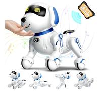 Chridark Remote Control Robot Dog Alive Robotic Pets Toys for Age 3+ Kids