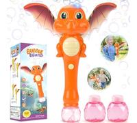 Chridark Toys for 3-8 Year Old Kids Boys:Dinosaur Bubble Wand Bubble Machine Gifts for 3 4 5 6 7 8 Years Old Boys Birthday Presents for Toddlers Age 3-5 Light Up Outdoor Games Party Garden Bath Toys