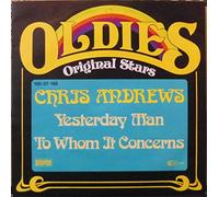 CHRIS ANDREWS - Yesterday Man/To whom it concerns (7" Vinyl Single)(Oldies- Original Hit-Version)(1980)(Bellaphon BO 215)
