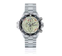 Chris Benz Men's Quartz Watch CB-C-NEON-MB with Metal Strap