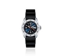 Chris Benz Men's Quartz Watch CBM.B.KB.SI with Rubber Strap