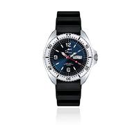 Chris Benz Men's Quartz Watch CBO.B.KB.SI with Rubber Strap