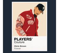 Chris Brown Music Icon Frame Men's Hoodie - Red / XL