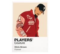 Chris Brown Music Icon Frame Men's T-Shirt - Navy / L