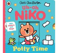 Chris Chatterton Uh-Oh, Niko: Potty Time : a push, pull & slide story Paperback Book Chris Chatterton Multicolor