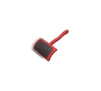 Chris Christensen Big G Dog Slicker Brush, Groom Like a Professional, Fluff Detangle Style, Saves Time Energy, Coral, Medium
