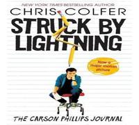 Chris Colfer Struck by Lightning Paperback Book Chris Colfer Multicolor