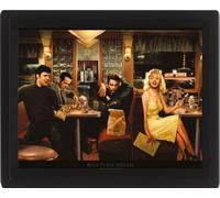 Chris Consani Blue Plate Special 3D Lenticular Poster, Multi-Colour, 10 x 8-Inch