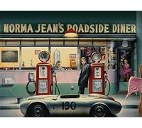 Chris Consani "Destiny Highway Digital" Canvas Print, Cotton, Multi-Colour, 3.20 x 60.00 x 80.00 cm