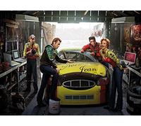 Chris Consani "Eternal Speedway Digital" Canvas Print, Cotton, Multi-Colour, 3.20 x 60.00 x 80.00 cm