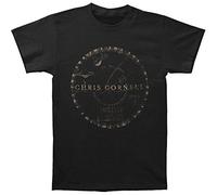 Chris Cornell Men's Solar System Slim Fit T-shirt Large Black