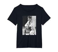 Chris Duffy Photography Spandau Ballet Singer Tony Hadley T-Shirt, Women's Plus, Black, 2X