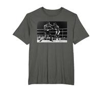 Chris Eubank Nigel Benn Middleweight Title Boxing Fight T-Shirt, Men's Big and Tall, Asphalt Grey, 4X Tall