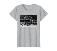 Chris Eubank Nigel Benn Middleweight Title Boxing Fight T-Shirt, Women, Heather Grey, Medium