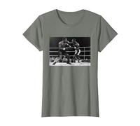 Chris Eubank Nigel Benn Middleweight Title Boxing Fight T-Shirt, Women, Olive Heather, X-Large