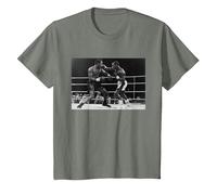 Chris Eubank Nigel Benn Middleweight Title Boxing Fight T-Shirt, Youth, Olive Heather, Large