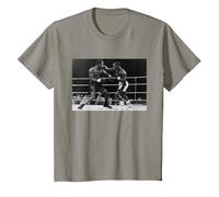 Chris Eubank Nigel Benn Middleweight Title Boxing Fight T-Shirt, Youth, Slate Grey, Small