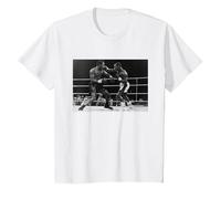 Chris Eubank Nigel Benn Middleweight Title Boxing Fight T-Shirt, Youth, White, Large