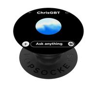 Chris GBT Ask Anything - Funny Ai Meme Parody PopSockets Adhesive PopGrip