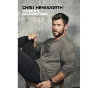 Chris Hemsworth, 2026 Calendar, A3, Wirobound, Full Colour, Free Pack of Calendar Stickers