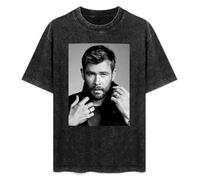 Chris Hemsworth Men's T-Shirt Unisex Black Tee S