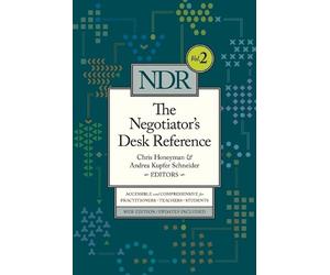Chris Honeyman Andrea Kupfer Schneide The Negotiator's Desk Referenc (Paperback)