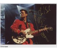 Chris Isaak SIGNED Photo 1st Generation PRINT Ltd 150 + Certificate (1)