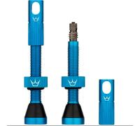 Chris King Peaty´s Tubeless Valves Blue 60 mm