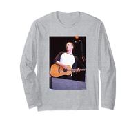Chris Martin of Coldplay Live X&Y Fix You by Andy Willsher Long Sleeve T-Shirt