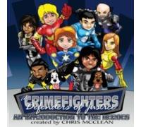 Chris McClean The CrimeFighters: An Introduction to the Heroes Paperback Book Chris McClean Multicolor