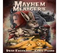 Chris Pisano Mayhem Menagerie Paperback Book Chris Pisano Multicolor