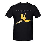 Chris Rea Gods Great Banana Skin Graphic T Shirts For Men Crew Neck X-Large