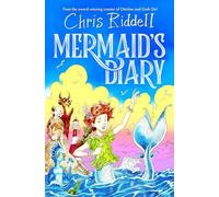 Chris Riddell A Mermaid's Diary Paperback Book Chris Riddell Multicolor