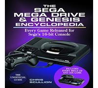 Chris Scullion The Sega Mega Drive & Genesis Encyclopedia Hardback Book in White Chris Scullion White