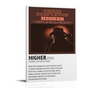 Chris Stapleton HigherAdvanced Oil Painting Murals with Waterproof, Anti Fouling, And Anti Fading Functions Are Suitable for Decoration in Living Rooms, Bedrooms, And Offices, And Can Be Hung at Any T